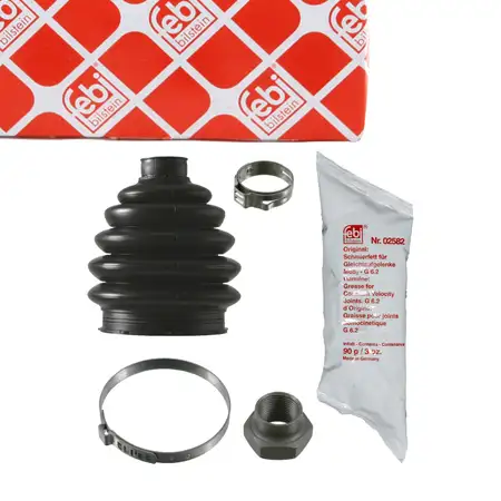febi 01007 Achsmanschette Satz f&uuml;r FORD KA bis Baujahr 09.2002 vorne radseitig 1073807S1