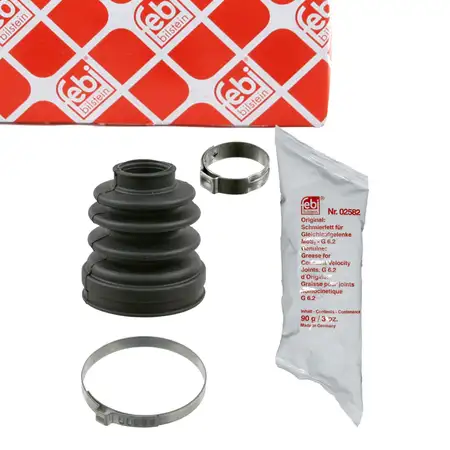 febi 01116 Achsmanschette Satz f&uuml;r FORD Focus 1 MK1 vorne getriebeseitig 1073806