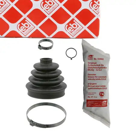 febi 07873 Achsmanschette Satz f&uuml;r FORD Escort 5 6 Orion 3 Vorderachse radseitig 6676136