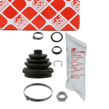 febi 08475 Achsmanschette Satz f&uuml;r VW Golf 2 Polo 2 Jetta 2 Derby AUDI 50 vorne radseitig