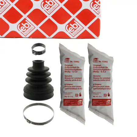 febi 100199 Achsmanschette Satz f&uuml;r OPEL Corsa D S07 Adam M13 vorne getriebeseitig 1603414