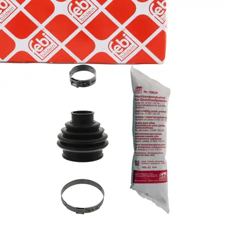 febi Achsmanschette Satz f&uuml;r VW Golf 5 7 Passat B8 AUDI A1 8P SEAT Leon hinten radseitig