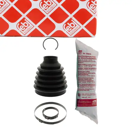 febi 100222 Achsmanschette Satz f&uuml;r CITROEN C4 1 PEUGEOT 307 407 vorne radseitig 3293.C6
