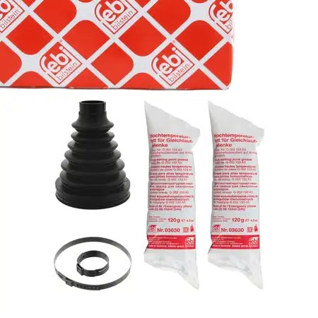 febi 100407 Achsmanschette Satz f&uuml;r VW Transporter Multivan T5 T6 Crafter AUDI A6 C6 A8 D3