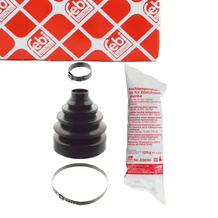 febi Achsmanschette Satz f&uuml;r MERCEDES Viano Vito Sprinter 3-5t vorne radseitig 6393300585