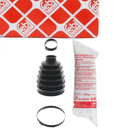 febi Achsmanschette Set f&uuml;r RENAULT Clio 5 MAZDA 6 DACIA Duster NISSAN vorne radseitig
