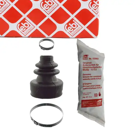 febi Achsmanschette Satz f&uuml;r FIAT Ducato CITROEN Jumper PEUGEOT 605 vorne getriebeseitig