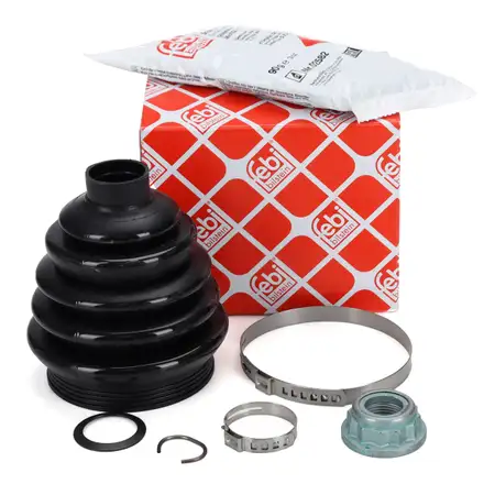febi Achsmanschette Satz f&uuml;r VW Golf 4 Bora AUDI 8L 8N3 8N9 SKODA Octavia 1 2 1K0498203B
