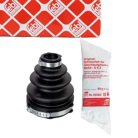 febi 175488 Achsmanschette Satz Antriebswelle f&uuml;r TOYOTA Auris Corolla E18 getriebeseitig