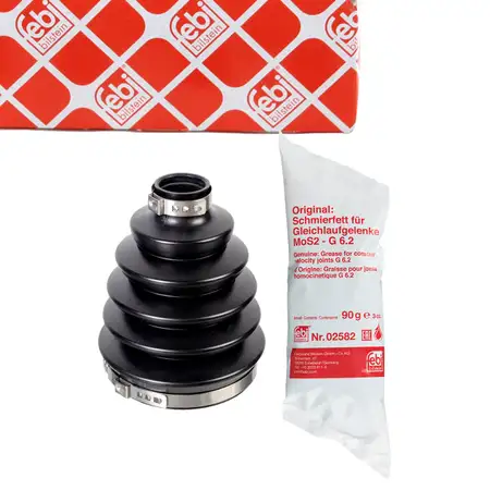 febi Achsmanschette Satz Antriebswelle f&uuml;r OPEL Astra K B16 Schaltgetriebe vorne radseitig