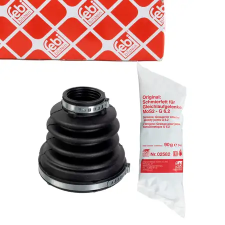 febi Achsmanschette Satz Antriebswelle f&uuml;r FORD Mondeo 4 Mk4 Galaxy 2 vorne getriebeseitig