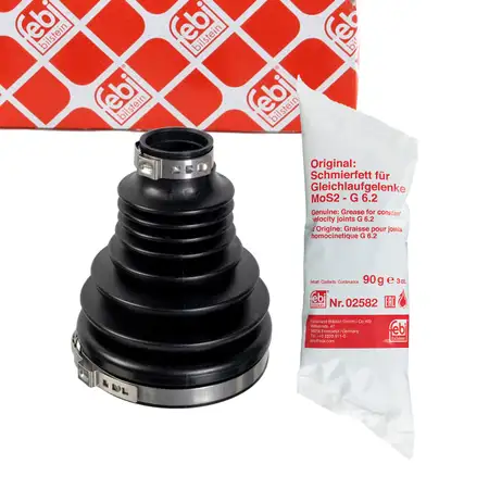 febi 178981 Achsmanschette Satz f&uuml;r VOLVO S60 2 V40 525 526 vorne getriebeseitig 31325679