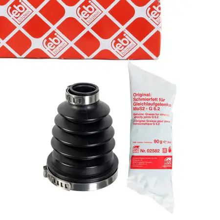 febi Achsmanschette Satz Antriebswelle f&uuml;r RENAULT Clio 4 5 Logan CITROEN 3 getriebeseitig