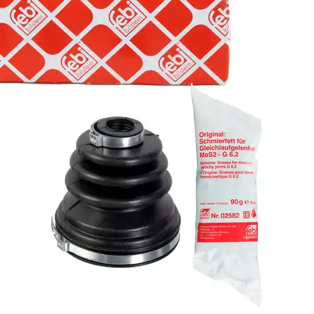 febi Achsmanschette Satz Antriebswelle f&uuml;r FORD Fiesta 5 6 2 C-Max vorne getriebeseitig