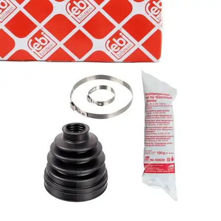 febi Achsmanschette Satz f&uuml;r PEUGEOT Boxer CITROEN Jumper FIAT Ducato vorne getriebeseitig