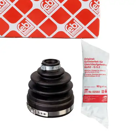 febi Achsmanschette Satz f&uuml;r KIA Sportage 3 HYUNDAI ix35 vorne getriebeseitig 495952Y900