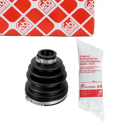 febi 172927 Achsmanschette Satz f&uuml;r FIAT Grande Punto LANCIA Delta 3 vorne getriebeseitig