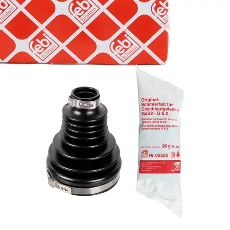 febi Achsmanschette Satz f&uuml;r BMW F25 MINI FORD Kuga 2 Focus 3 VOLVO vorne getriebeseitig