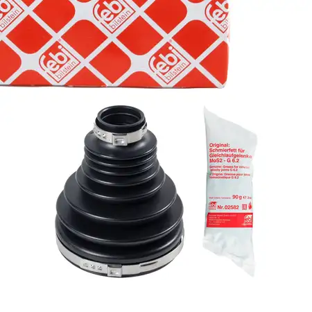 febi Achsmanschette Satz f&uuml;r FIAT Ducato PEUGEOT Boxer CITROEN Jumper vorne getriebeseitig