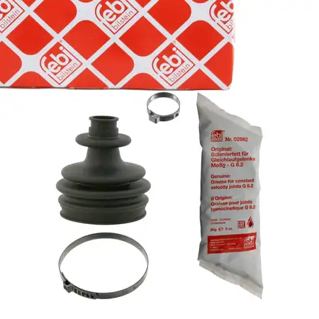 febi Achsmanschette Satz f&uuml;r CITROEN BX XM ZX PEUGEOT 205 1 2 306 405 1 2 vorne radseitig