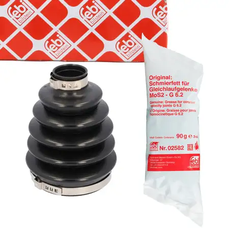 febi Achsmanschette Satz f&uuml;r FORD Tourneo Transit Connect 1.6 TDCi vorne links radseitig