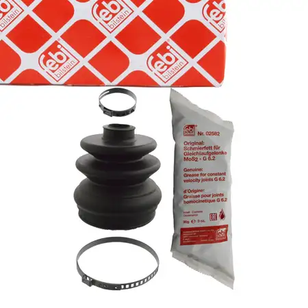 febi 18771 Achsmanschette Satz f&uuml;r NISSAN Micra 2 Vorderachse getriebeseitig 39741-4F125