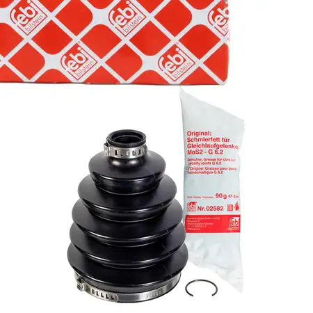 febi Achsmanschette Satz Antriebswelle f&uuml;r PEUGEOT Boxer CITROEN Jumper 1 vorne radseitig