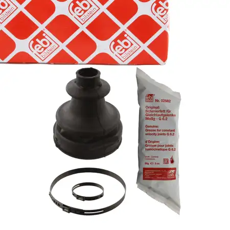 febi 23189 Achsmanschette Satz f&uuml;r FORD Mondeo 3 MK3 Vorderachse getriebeseitig 4106430