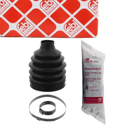 febi 29957 Achsmanschette Satz f&uuml;r MERCEDES A-Klasse W169 B-Klasse W245 vorne radseitig