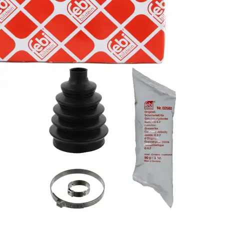 febi Achsmanschette Satz f&uuml;r OPEL Astra H Corsa E PEUGEOT CITROEN NISSAN Juke Micra 3 4