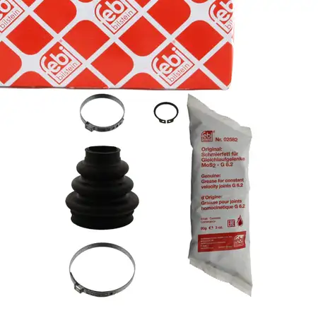 febi 37136 Achsmanschette Satz f&uuml;r BMW 3er E46 Z4 E85 Hinterachse radseitig 33211229594