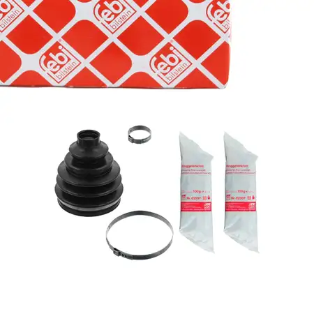 febi Achsmanschette Satz f&uuml;r MERCEDES Viano Vito/Mixto W639 hinten radseitig 6393500037