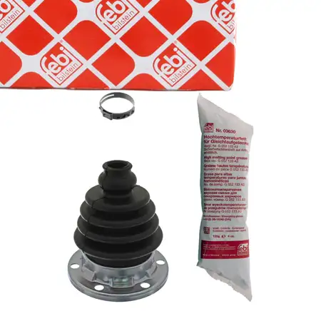 febi Achsmanschette Satz f&uuml;r VW Golf 4 AUDI 8L SEAT Leon SKODA vorne links getriebeseitig