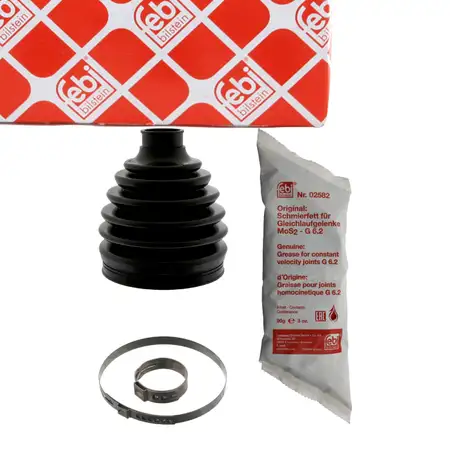 febi Achsmanschette Satz f&uuml;r VW Golf 6 7 Passat B8 AUDI SEAT Leon SKODA Octavia 3 Superb 3