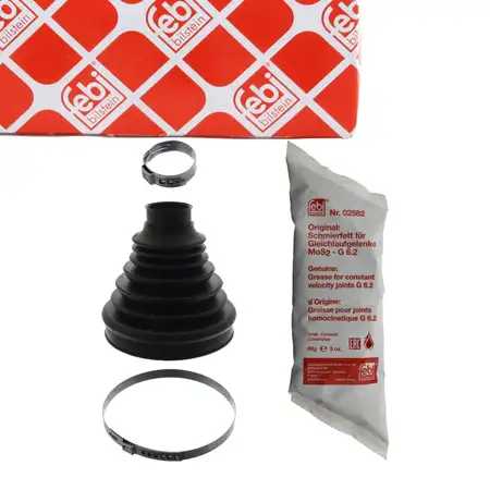 febi Achsmanschette Satz f&uuml;r OPEL Astra H J Insignia A B vorne getriebeseitig 1603439