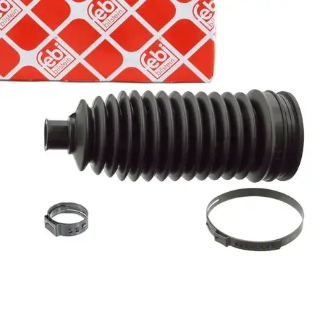 febi 102065 Faltenbalgsatz Lenkmanschette Spurstange f&uuml;r NISSAN Cube Tiida NV200 vorne
