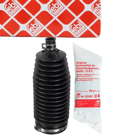 febi 180293 Spurstange Lenkmanschette Satz f&uuml;r RENAULT Clio 4 Captur Zoe vorne 482030586R