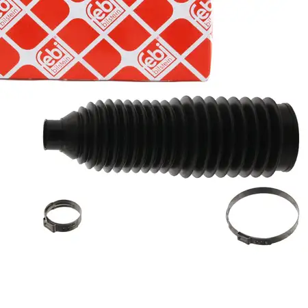febi 33593 Faltenbalgsatz Lenkmanschette Spurstange f&uuml;r AUDI A4 B5 A6 C5 VW Passat vorne