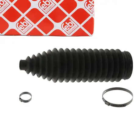 febi 38930 Faltenbalgsatz Lenkmanschette Spurstange f&uuml;r PEUGEOT 206 Vorderachse