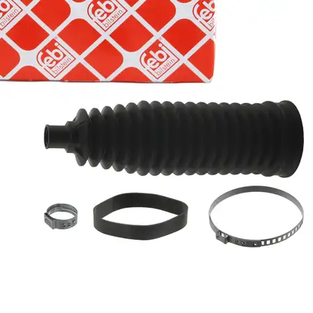febi 40937 Faltenbalgsatz Lenkmanschette Spurstange f&uuml;r BMW 1er E81-88 3er E90-93 X1 vorne