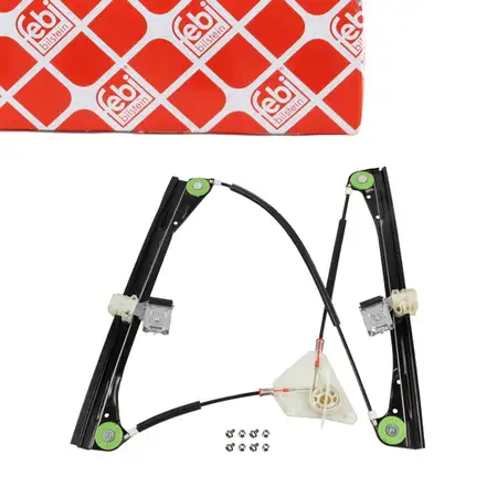 febi 176302 Fensterheber ELEKTRISCH ohne Motor f&uuml;r VW Polo 4 9N 9A vorne links 6Q4837461J