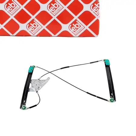 febi 177122 Electric window regulator (without motor) for AUDI 8L1, front left 8L3837461