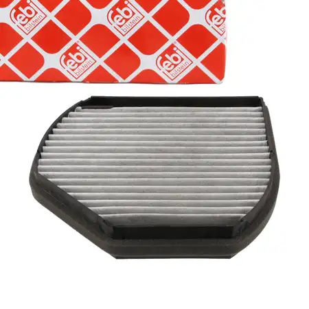 febi Cabin Air Filter (Activated Carbon Filter) for Mercedes C-Class W202, S202, E-Class W210, S210