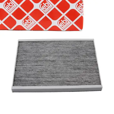 febi 32369 Innenraumfilter Aktivkohlefilter f&uuml;r OPEL Corsa D E Combo X12 Adam M13 6808623