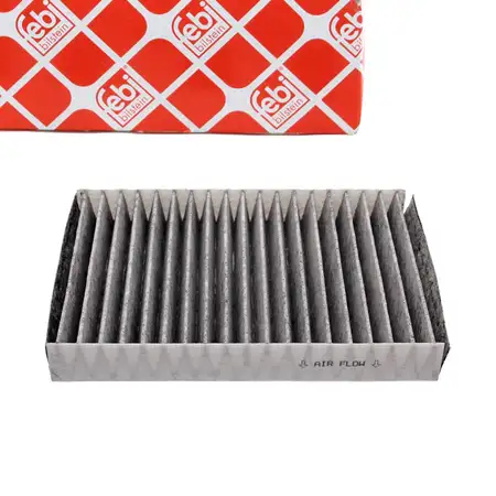 febi Innenraumfilter Aktivkohlefilter f&uuml;r RENAULT Clio 2 4 Megane 1 Kangoo 8671012063