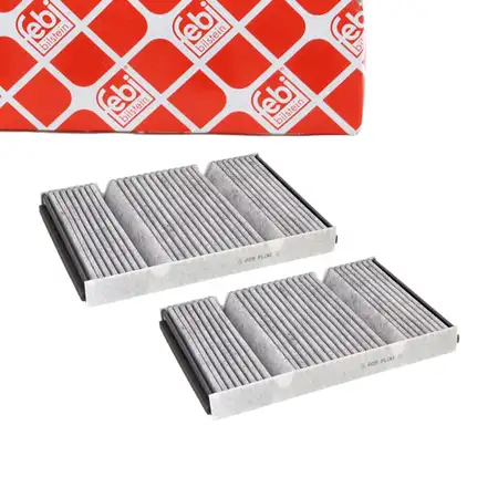 febi 104339 Cabin Air Filter and Activated Carbon Filter Set for Mercedes S-Class W222 C217 A217