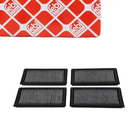 4x febi 179280 Innenraumfilter Aktivkohle f&uuml;r BMW 3er E90 E92 E93 M3/GTS/CRT 64319159606