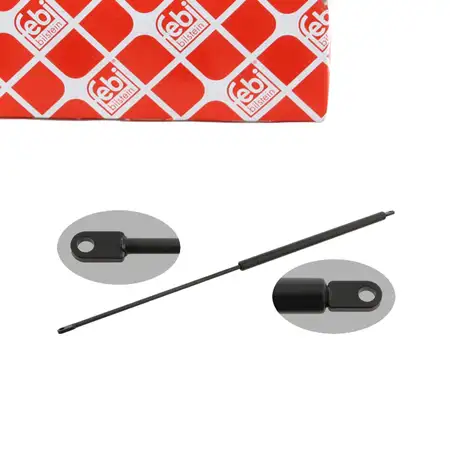 febi Motorhaubend&auml;mpfer Gasdruckd&auml;mpfer Motorhaube f&uuml;r AUDI 80 B4 Coupe Cabriolet rechts