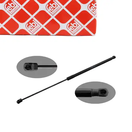 febi 47045 Hood Damper, Gas Spring Damper, Hood for VW Touareg 7P5, 7P6, 7P6823359