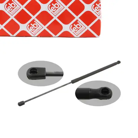 febi Heckklappend&auml;mpfer Gasfeder D&auml;mpfer Heckklappe f&uuml;r VW New Beetle 9C1 1C1 1C0827550A